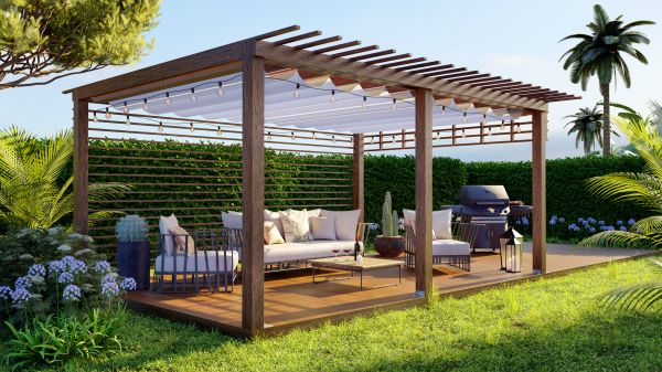 Pergola Assembly in Huntersville