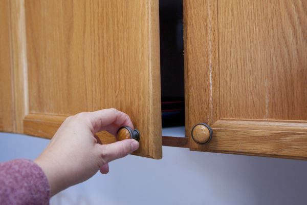 Cupboard Knob Installation in Huntersville