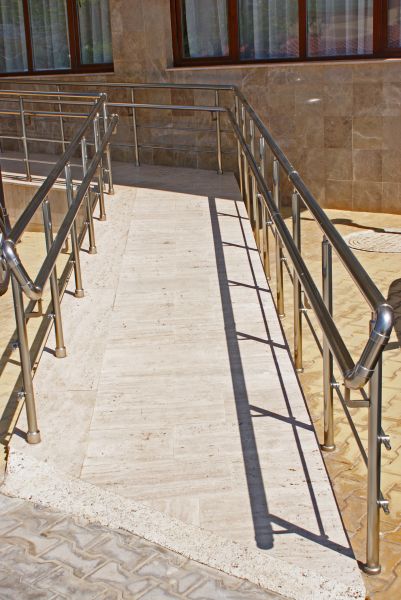 Handicap Rail Installation in Huntersville