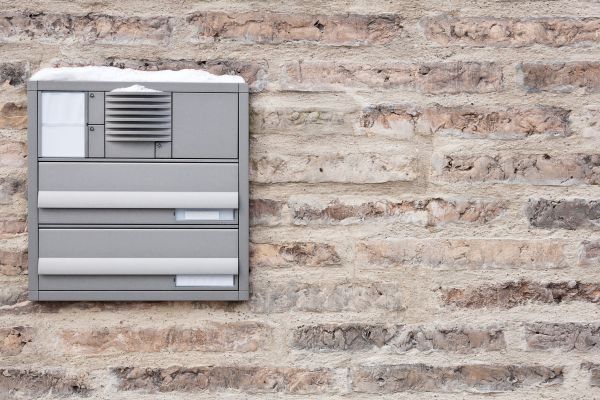 Wall Mailbox Installation in Huntersville