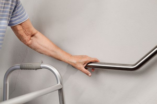 Senior Handrail Installation in Huntersville