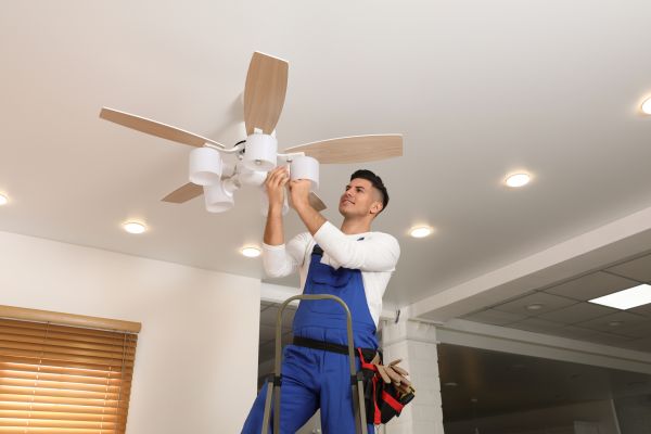 Ceiling Fan Bulb Replacement in Huntersville